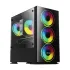 Value Top VT-B706 Mini Tower Micro ATX Black Gaming Casing